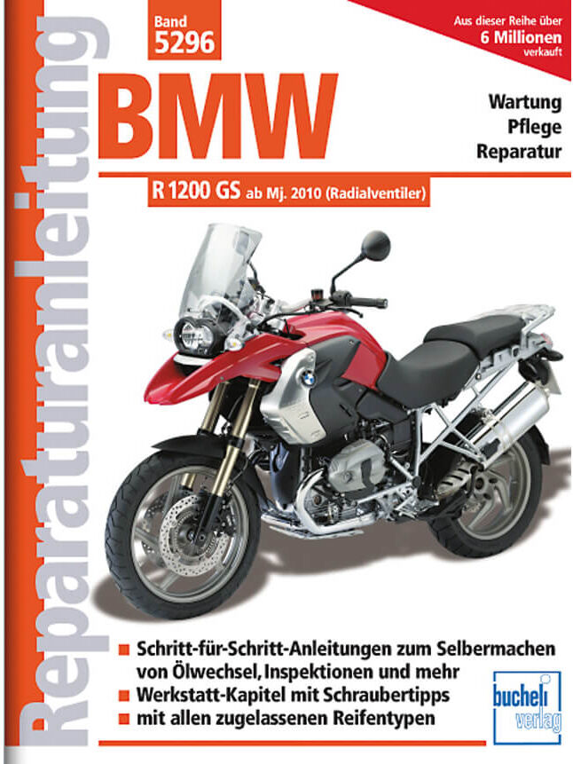 Motorbuch Vol. 5296 Repair Manual Bmw R 1200 Gs, 10-