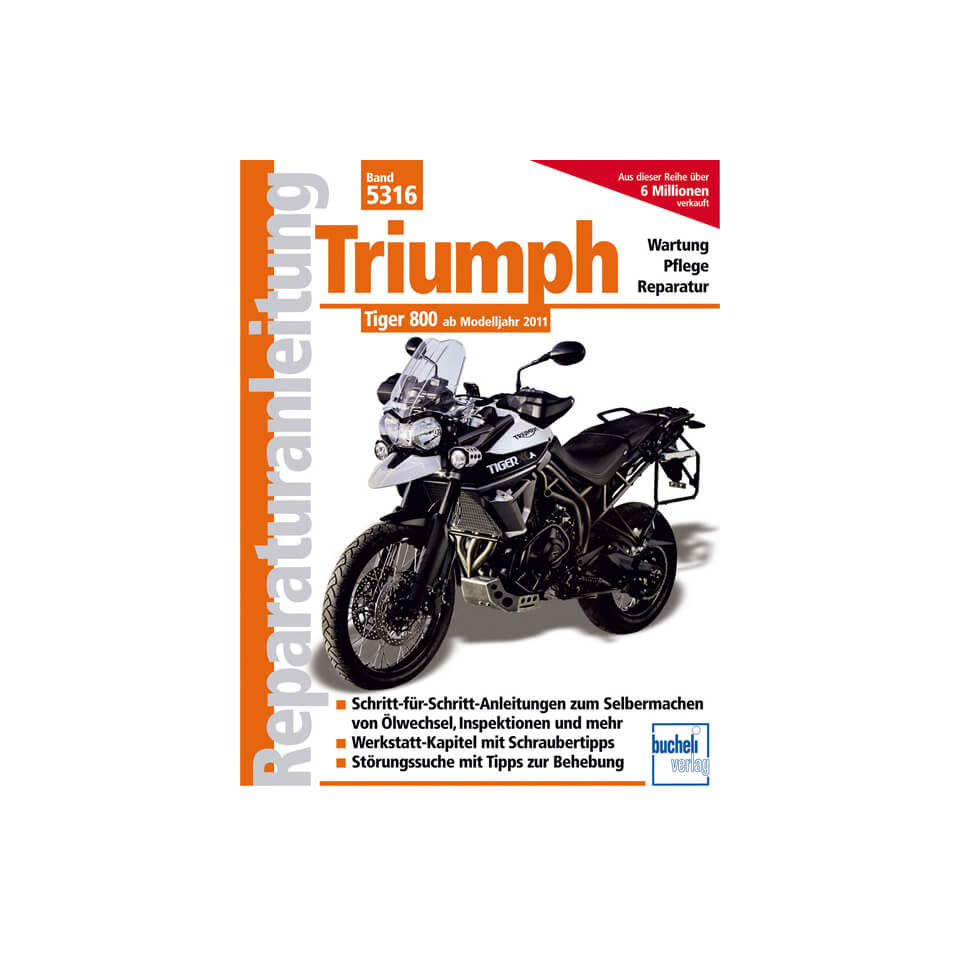 Motorbuch Repair Instruction Triumph Tiger 800 2011-