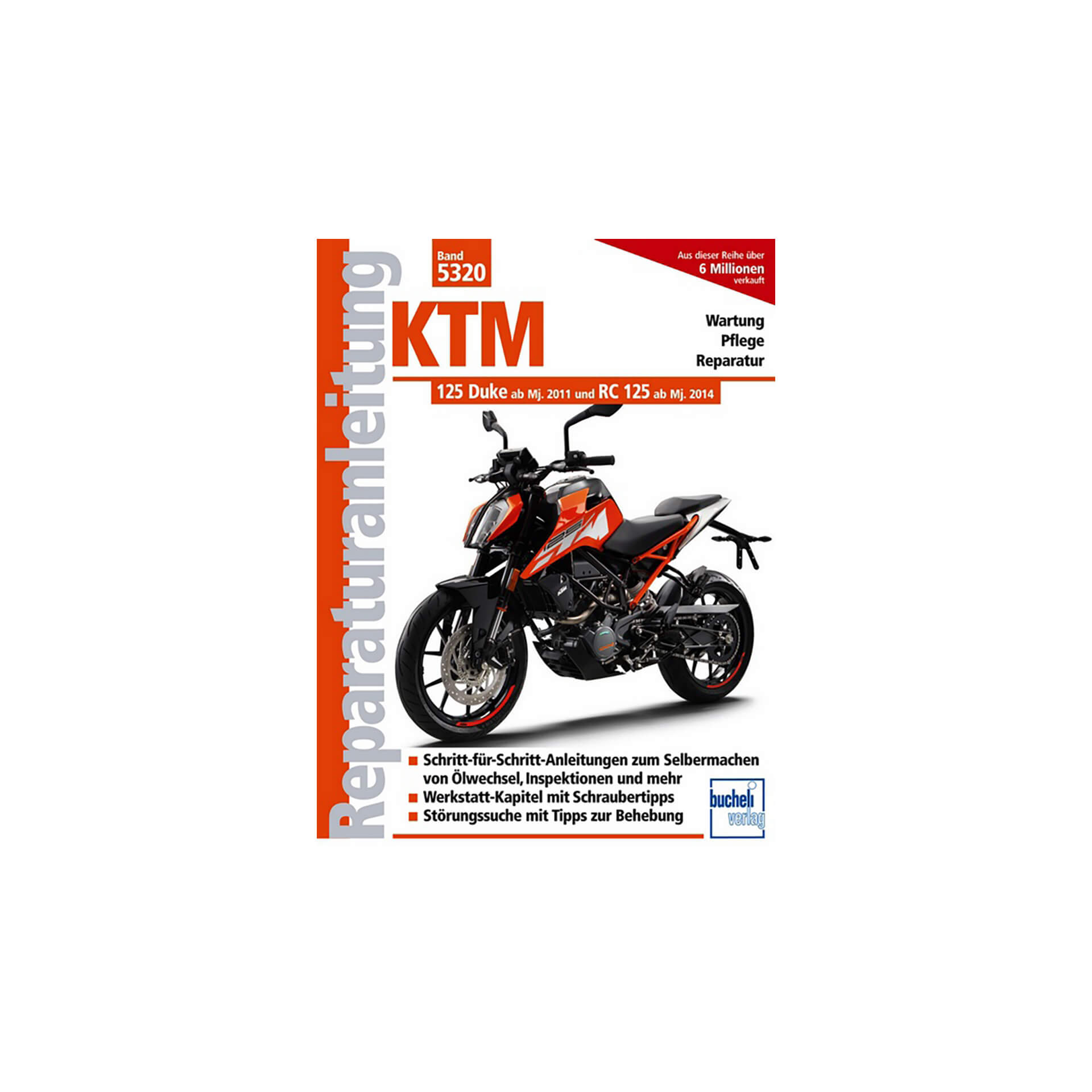 Motorbuch Vol. 5320 Repair Manual Ktm 125 Duke / Rc 125