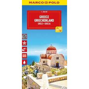 Marco Polo Greece & Islands Map