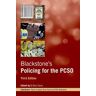 Blackstone's Policing for the PCSO