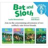 Leslie Kimmelman Bat and Sloth Set #1 (Bat and Sloth: Time to Read, Level 2)