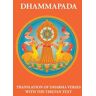 Dhammapada: Translation of Dharma Verses with the Tibetan Text