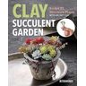 Kitanoko Clay Succulent Garden: Sculpt 25 Miniature Plants with Air-Dry Clay