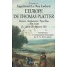 L'Europe de Thomas Platter