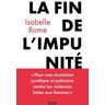 La fin de l'impunité