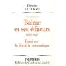Balzac et ses éditeurs