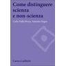 Carlo Dalla Pozza;Antonio Negro Come distinguere scienza e non-scienza