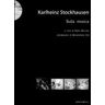 Robin Maconie Karlheinz Stockhausen. Sulla musica