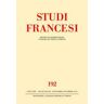 Studi francesi. Vol. 192
