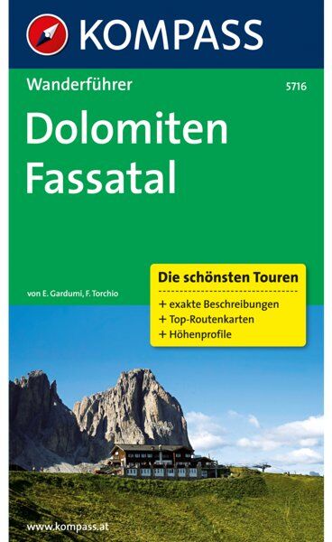 Kompass Carta Nr.5716 Dolomiti,Fassatal