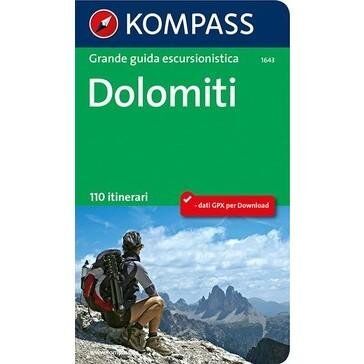 Kompass Grande Guida Escursionistica Dolomiti N. 1643