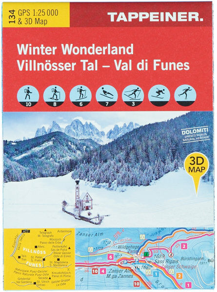 Tappeiner Verlag Winter Wonderland - Val di Funes N.134