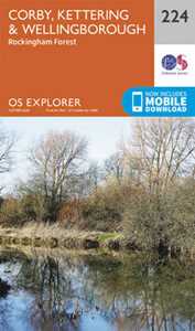 Ordnance Survey Corby, Kettering and Wellingborough