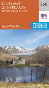 Ordnance Survey Loch Awe and Inveraray