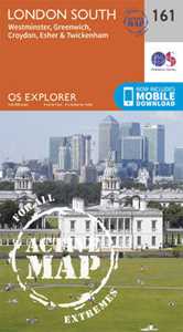 Ordnance Survey London South, Westminster, Greenwich, Croydon, Esher & Twickenham