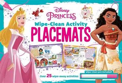 Walt Disney Disney Princess: Wipe-clean Activity Placemats