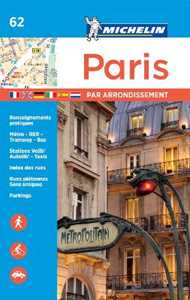 Michelin Paris par arrondissement - City Plan 062: City Plans