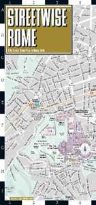 Michelin Streetwise Rome Map - Laminated City Center Street Map of Rome, Italy: City Plan