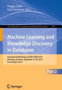 Machine Learning and Knowledge Discovery in Databases