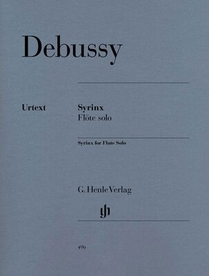 Henle Verlag Debussy Syrinx