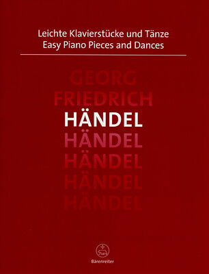 Bärenreiter Händel Easy Piano Pieces