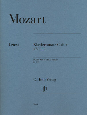 Henle Verlag Mozart Sonate C-Dur KV 309