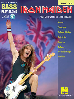 Hal Leonard Bass Play-Along Iron Maiden