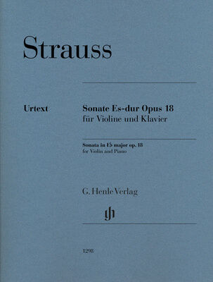 Henle Verlag Strauss Violinsonate Op.18