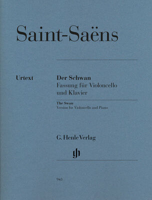 Henle Verlag Saint-Saëns Der Schwan Cello