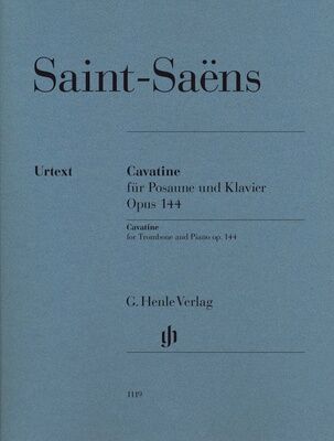 Henle Verlag Saint-Saëns Cavatine Posaune