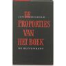 Buitenkant, Uitgeverij De De Proporties Van Het Boek - J. Tschichold