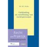 Wolters Kluwer Nederland B.V. Ontbinding En Vereffening Van Rechtspersonen - Recht En Praktijk - Ondernemingsrecht - M.Y. Nethe