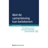Boom Uitgevers Den Haag Wat De Samenleving Kan Betekenen - Gabriël van den Brink