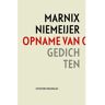 Vrije Uitgevers, De Opname Van Opzij - Marnix Niemeijer