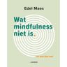 Terra - Lannoo, Uitgeverij Wat Mindfulness Niet Is - Edel Maex