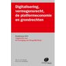 Uitgeverij Paris B.V. Digitalisering, Vermogensrecht, De Platformeconomie En Grondrechten - Preadviezen - Prof. Mr. B. van Schaick