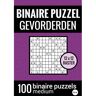 Brave New Books Binaire Puzzel Medium Voor Gevorderden - Puzzelboek Met 100 Binairo's - Nr.6 - Puzzelboeken & Meer