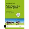 Amsterdam University Press Pacht / Wetgeving Landelijk Gebied - Jeroen Rheinfeld