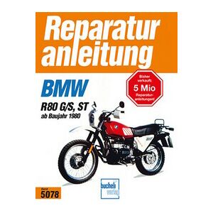 Motorbuch Vol. 5078 Reparasjonsanvisning BMW R 80 G/S, ST fra år 1980 på
