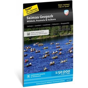 Calazo förlag Saimaa Geopark Mikkeli, Puumala & Sulkava 1:50.000 NoColour OneSize, NoColour