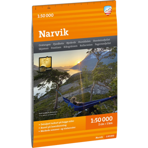 Calazo förlag Turkart Narvik 1:50.000 Nocolour OneSize, NoColour