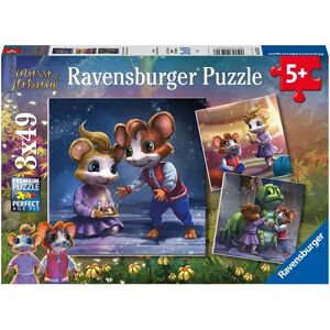 Puslespill 3x49 Musse Ravensburger