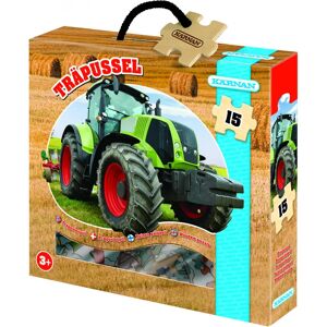 Trepuslespill Traktor 15 Biter