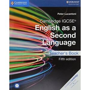 Cambridge Igcse (R) English As A Second Language Teacher'S Book With Audio Cds (2) And Dvd Av Peter Lucantoni