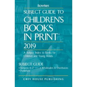 Subject Guide To Children'S Books In Print, 2019