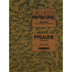 Edition Peters Orchester Probespiel Posaune