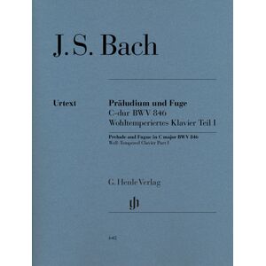 Henle Verlag Bach Präludium C-Dur BWV 846