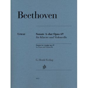 Henle Verlag Beethoven Sonate A-Dur Cello