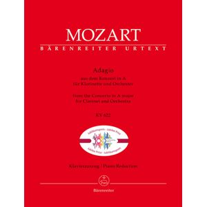 Bärenreiter Mozart Adagio KV 622